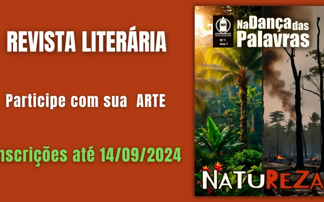 REVISTA LITERÁRIA - Inscrições abertas. Participe da edição Nº 1