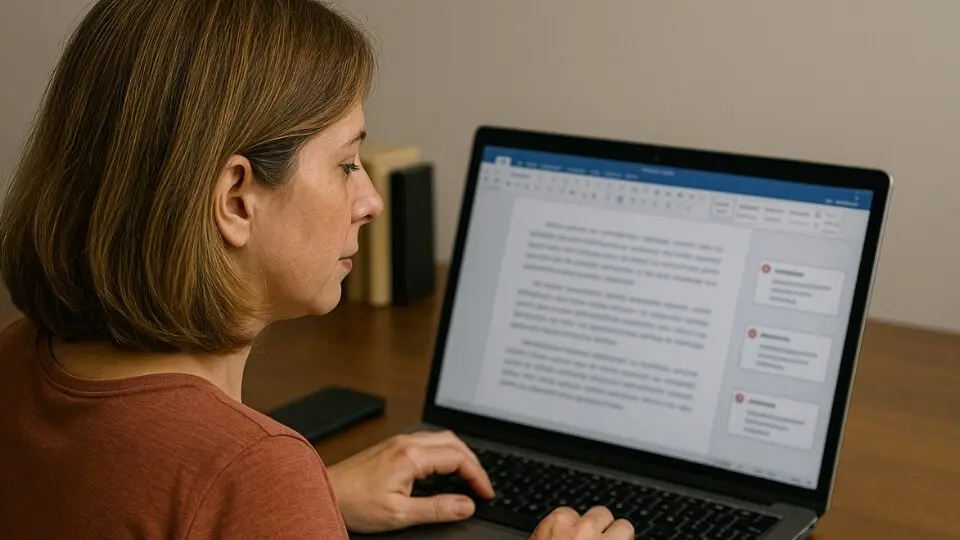Revisora profissional de livros